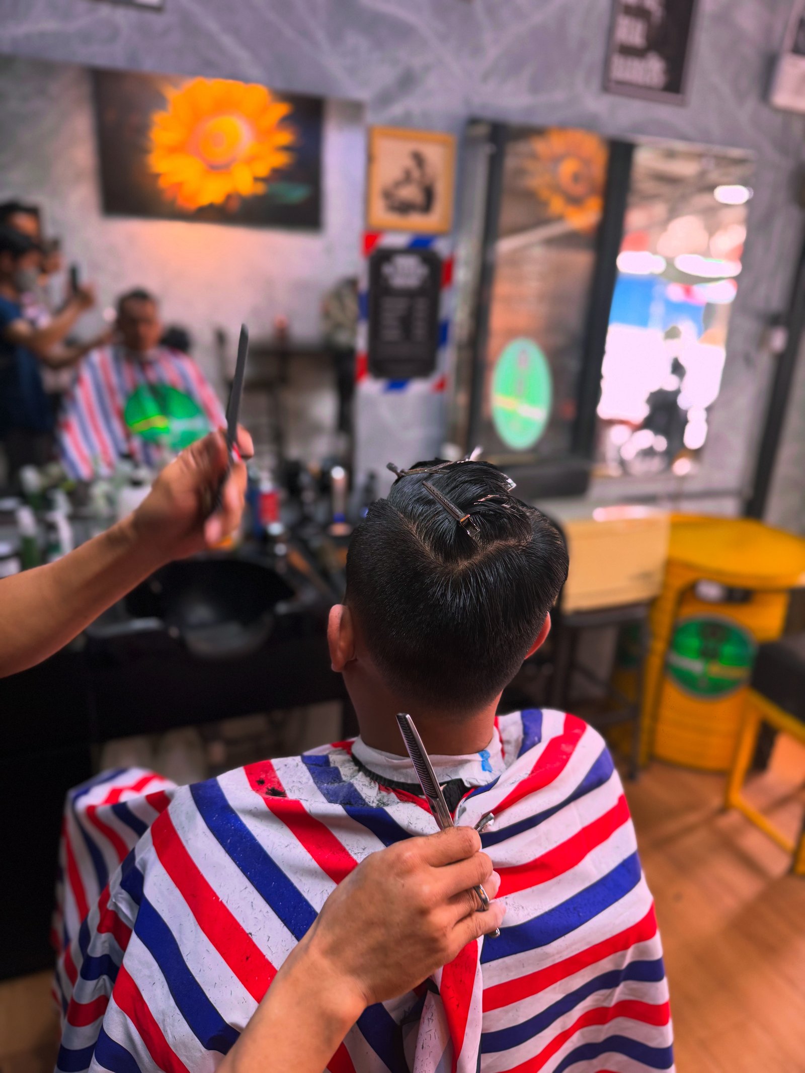 Pelayanan Barber Ruang Aman